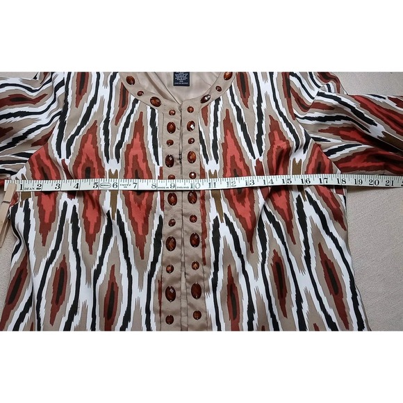 VTG Scott Taylor Fashion Jacket Women's Petite Size Medium Beaded Dress Coat 90s - Picture 6 of 10